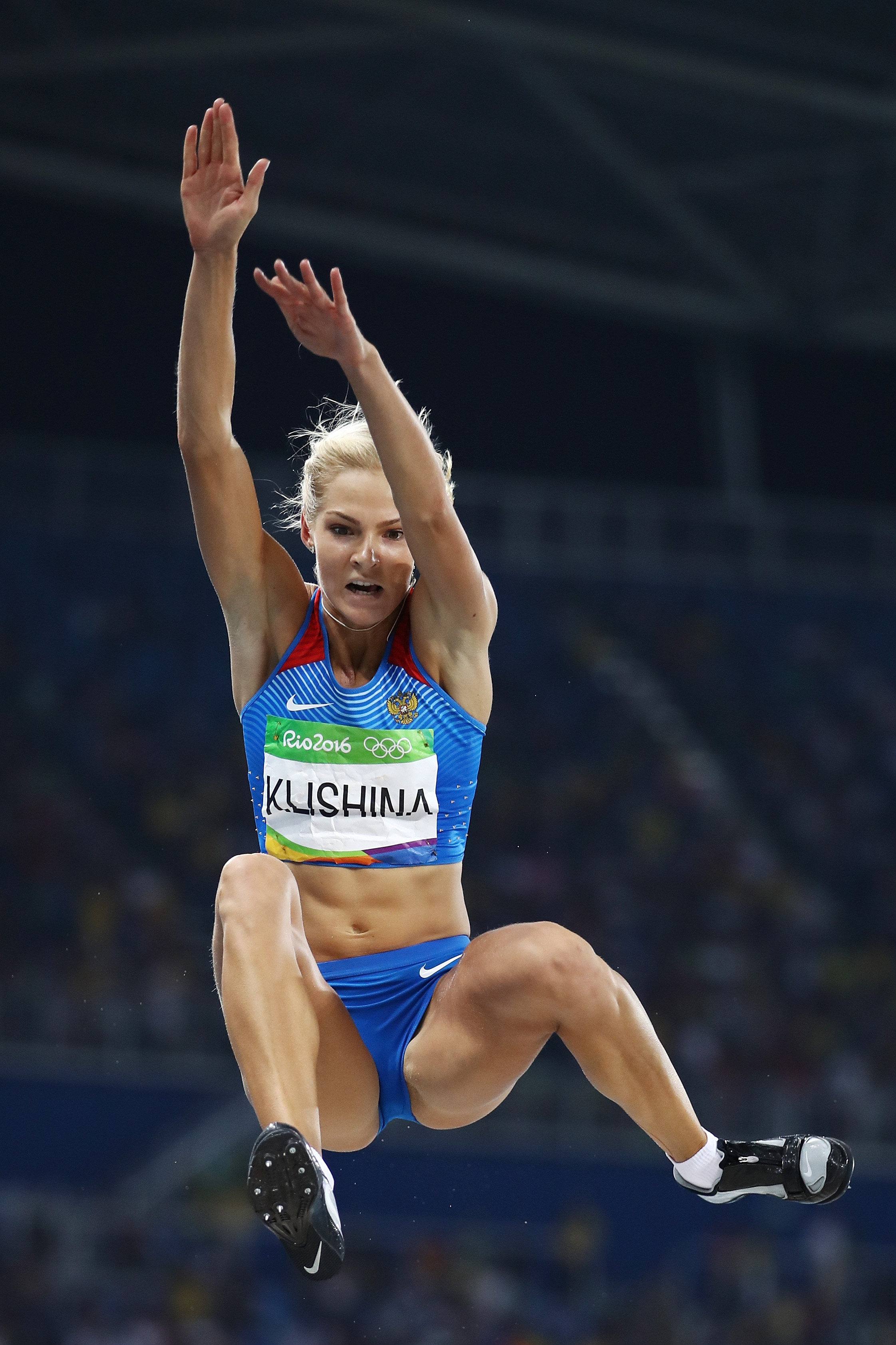 Darya Klishina In Rio 2016 Famous Nipple