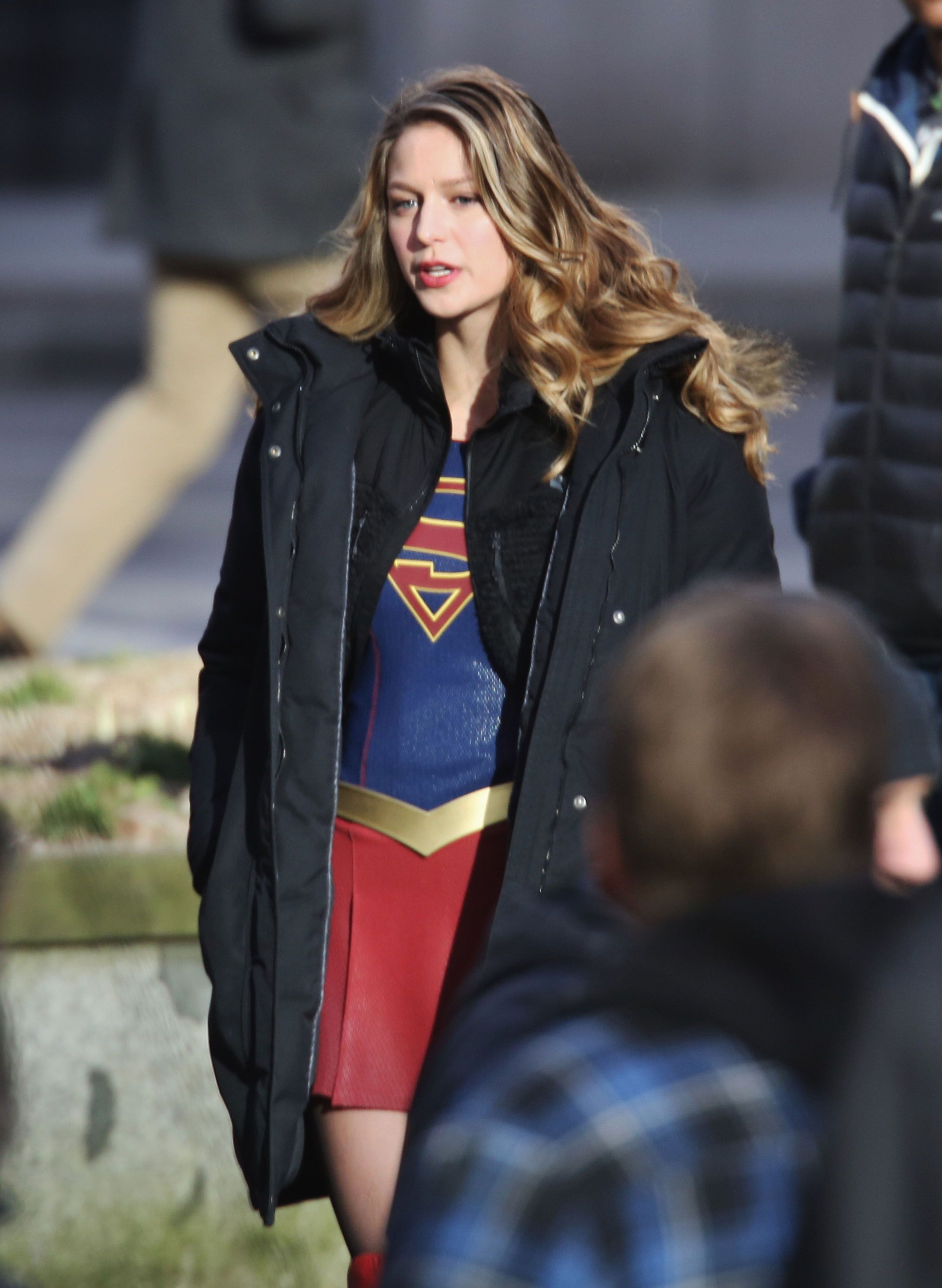 Melissa Benoist As “Supergirl”