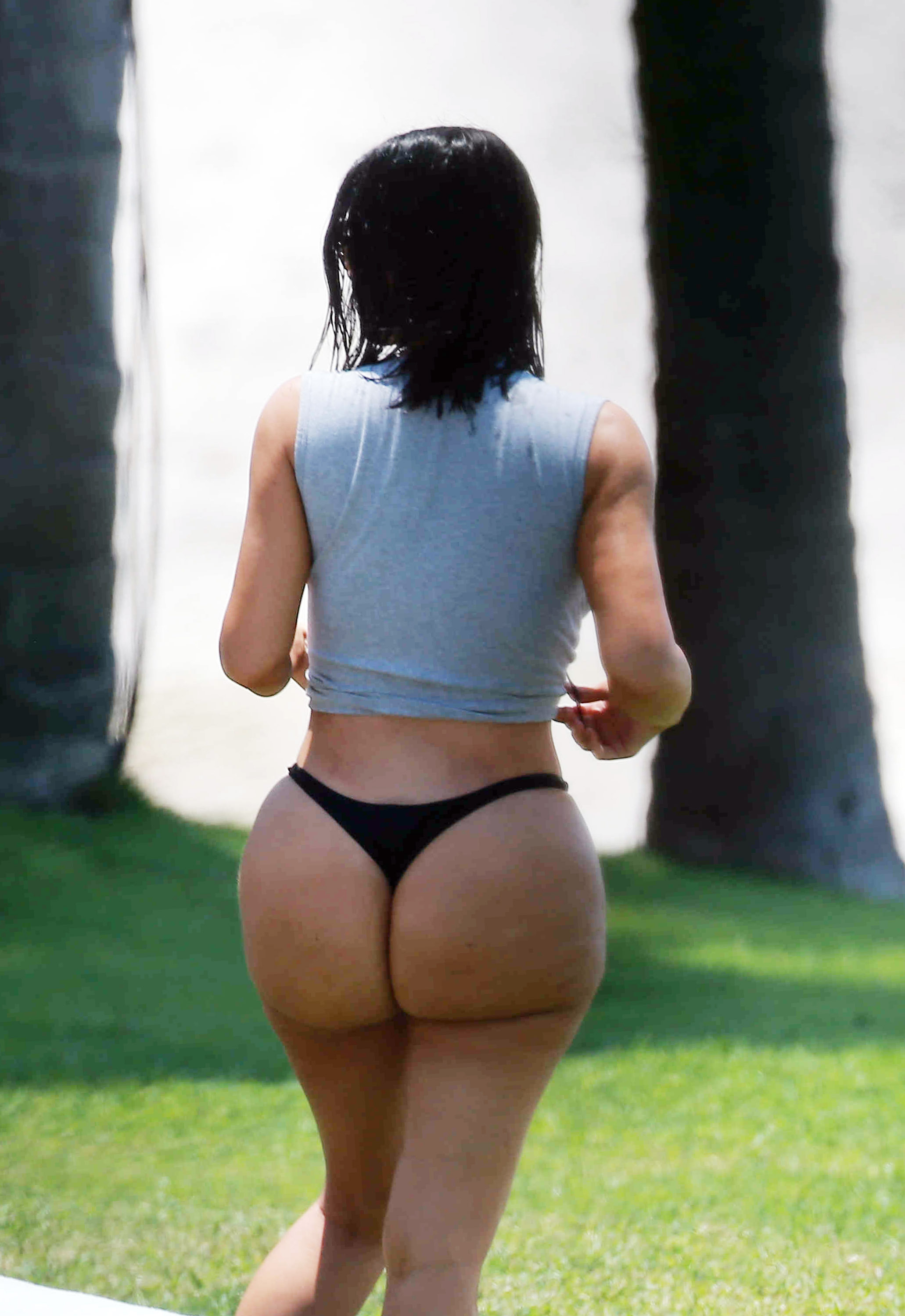 Kim Kardashian’s Giant Fake Ass