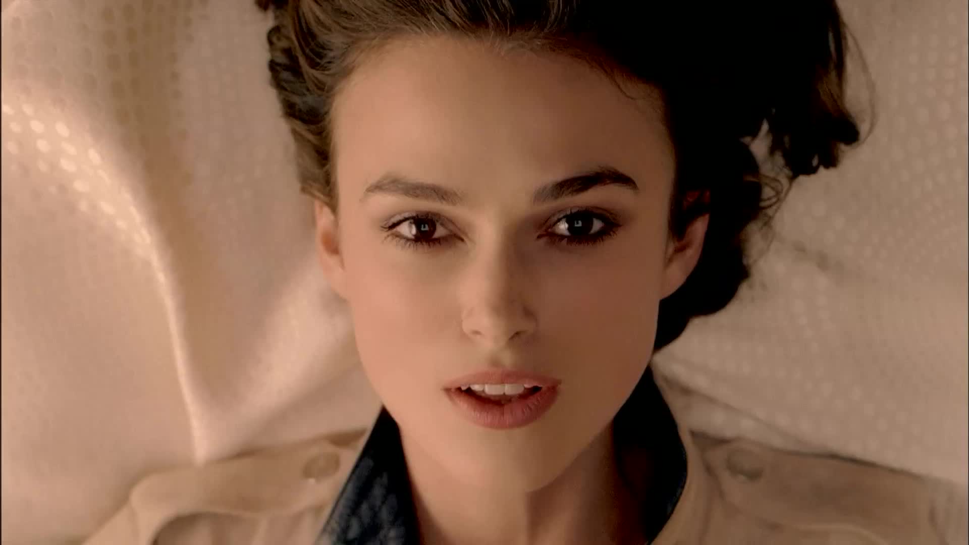 Keira Knightley Lip-Bite - Famous Nipple