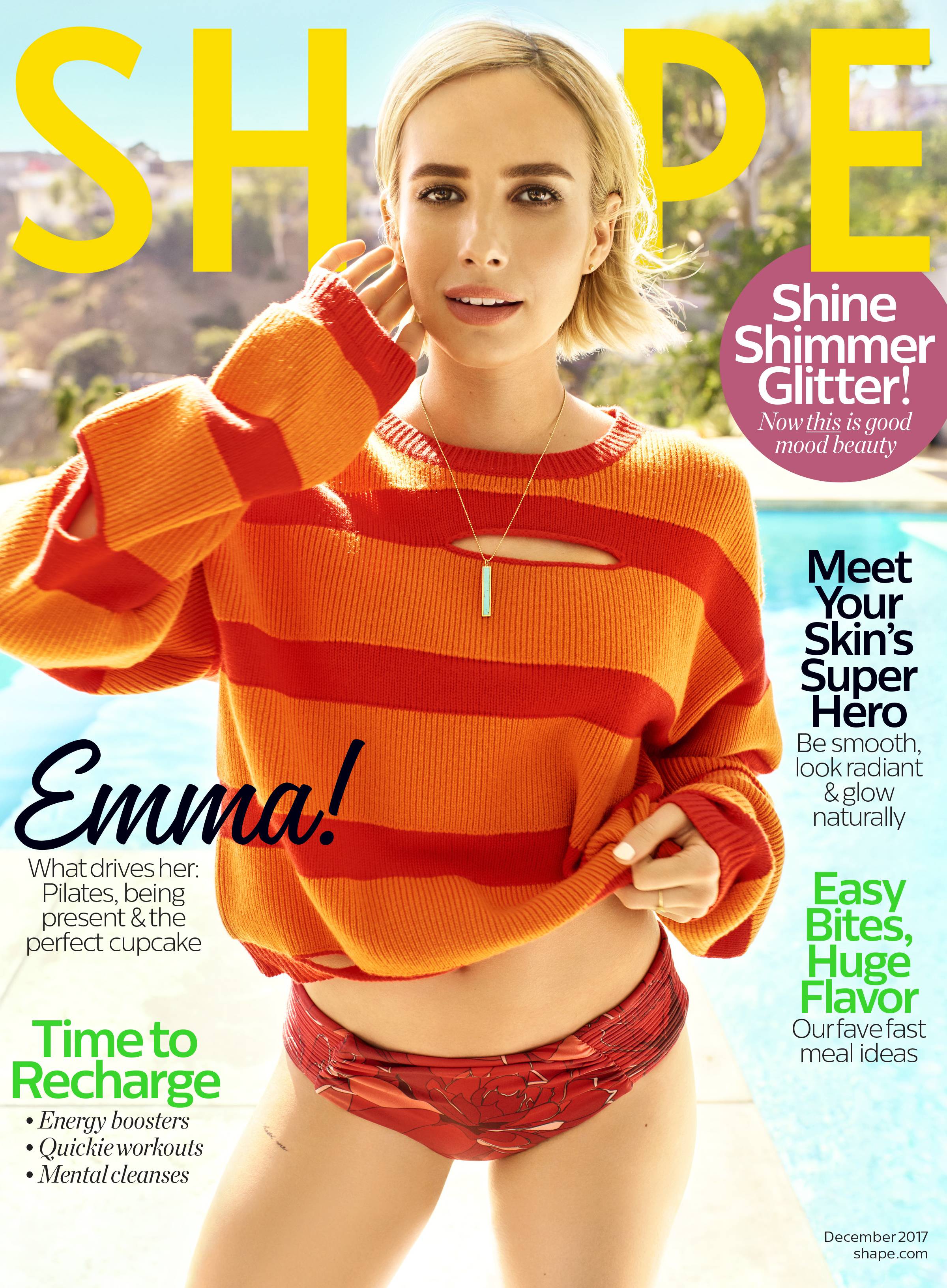 Emma Roberts Shape Magazine Album