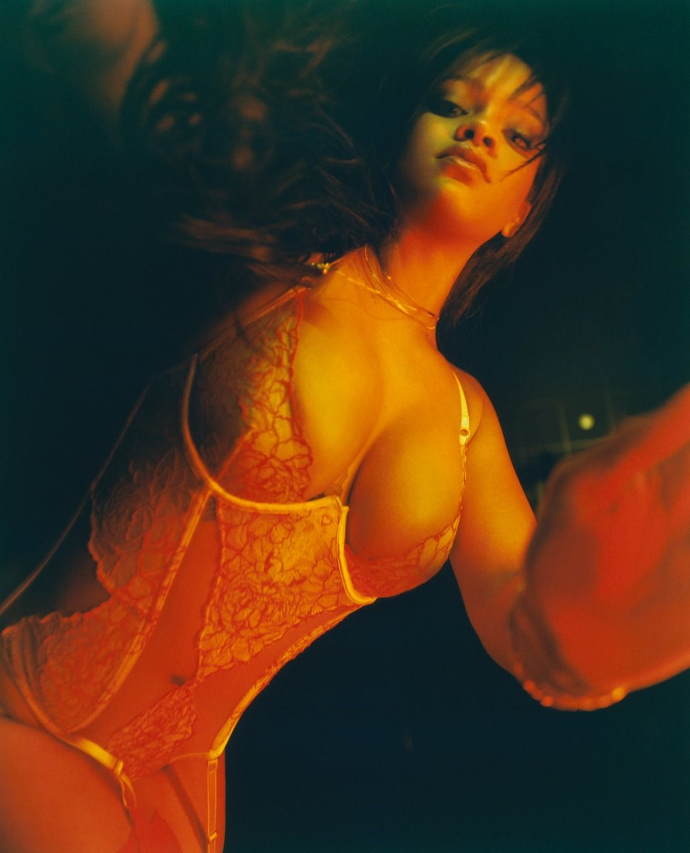 Rihanna In Lingerie