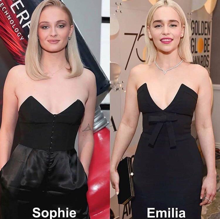 Sophie Turner Or Emilia Clarke?