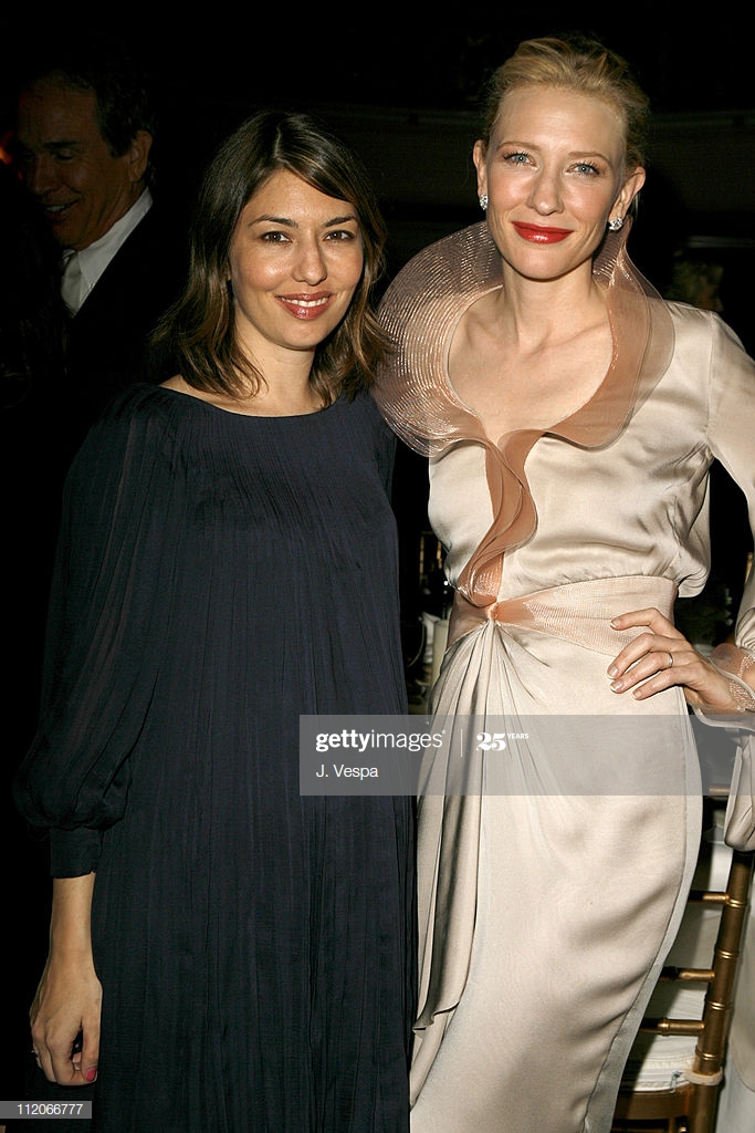 Happy 100 Combined Birthday! Sofia Coppola, 49 And Cate Blancett, 51 Today