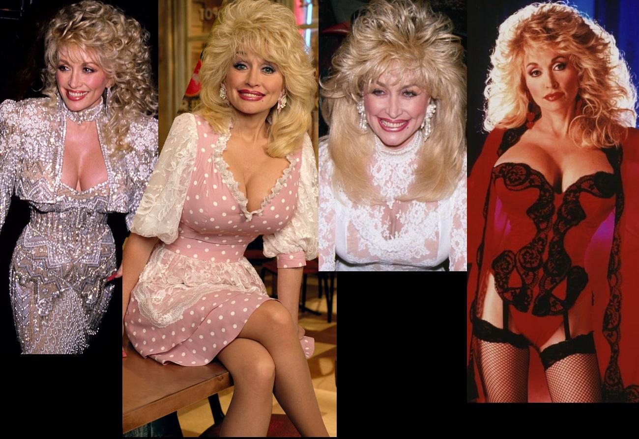 Dolly parton's breast size