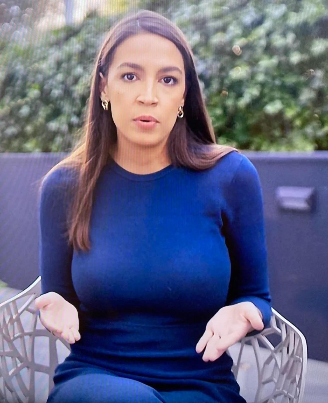 Alexandria Ocasio Cortez And Her Two Compelling Arguments Famous Nipple.