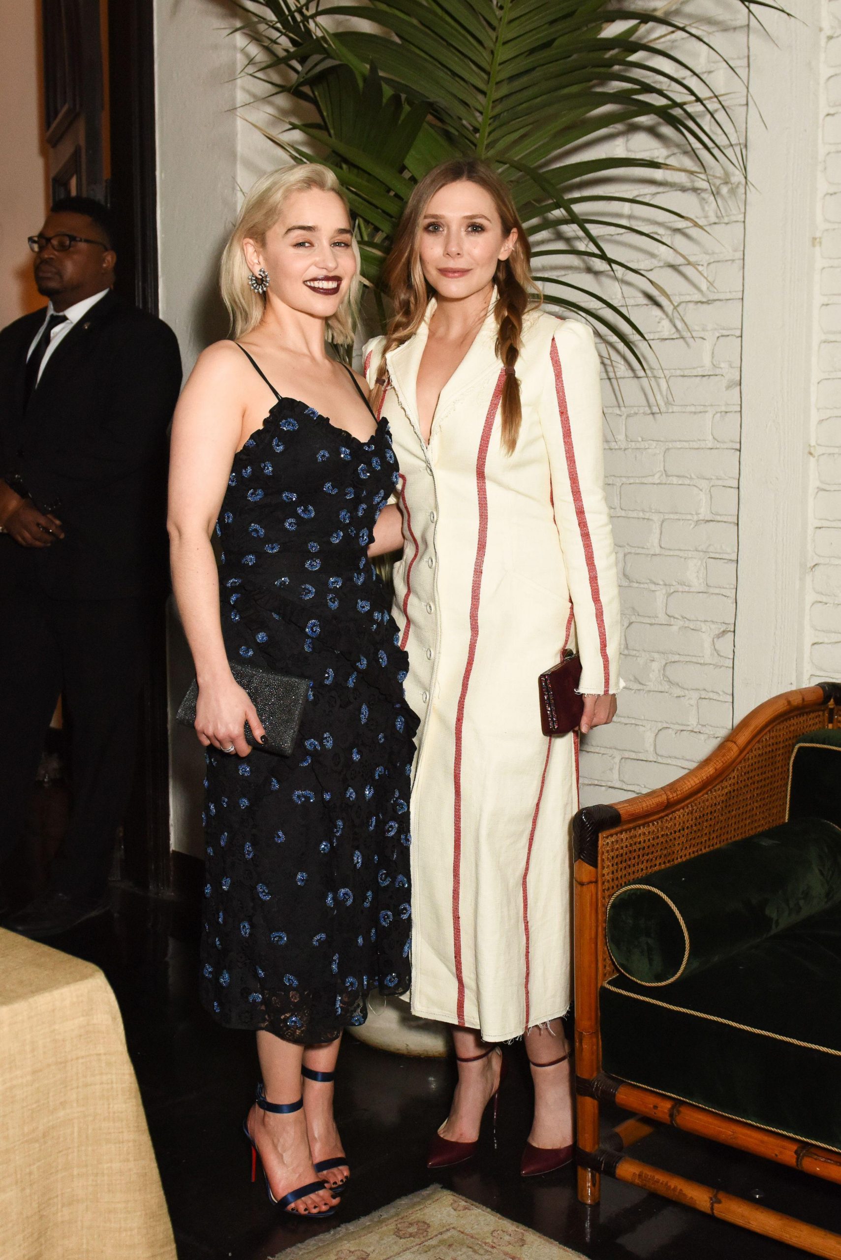 Emilia Clarke And Elizabeth Olsen
