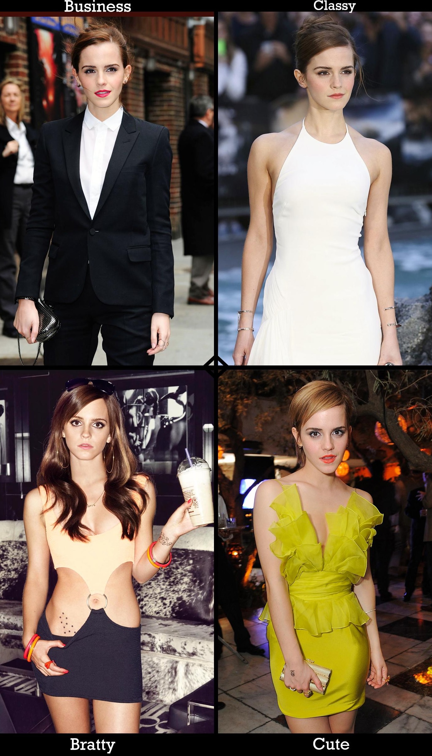 Four Shades Of Emma Watson