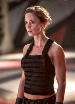 A Hot And Sweaty Emily Blunt