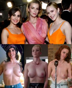 Alison Brie/Betty Gilpin/Rachel Brosnahan – Who Has The Best Pair Of Boobs?