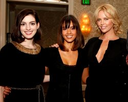 Anne Hathaway, Jessica Alba And Charlize Theron