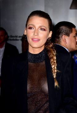 Blake Lively’s Cleavage In A See-through