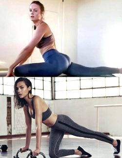Brie Larson And Gal Gadot. Pick Your Workout Partner.