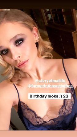 Chloe Moretz Celebrating Her 23rd Birthday