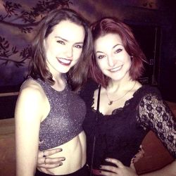 Daisy Ridley With Friend
