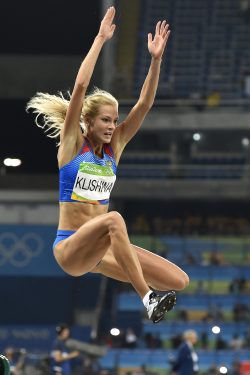 Darya Klishina In Rio 2016