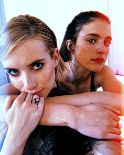 Emma Roberts And Margaret Qualley