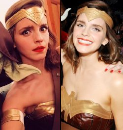 Emma Watson As Wonder Woman.