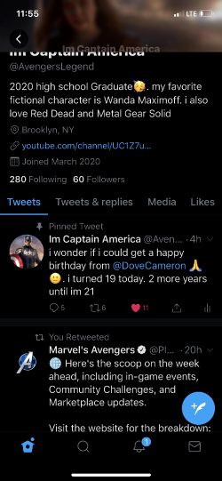 Hey I Was Wondering If Y’all Could Help Me Out By Just Retweeting My Tweet So I Can Possibly Get A Happy Birthday From Doce Cameron. Its My Wish For Today. If You Can’t Thats Fine