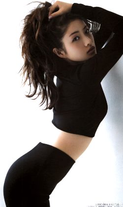 Ishihara Satomi In Black