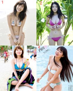 Japanese Models In Bikinis: Ogura Yuka, Fumika Baba, Marie Iitoyo, Uchida Rio