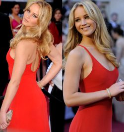 Jennifer Lawrence In Her Oscars Dress 10 Years Ago