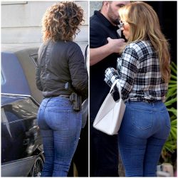 Jennifer Lopez’s Beautiful Ass In Tight Jeans
