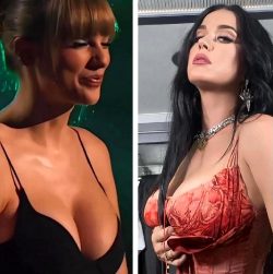 Just Look At This. Taylor Swift Obviously Now Has Slightly Bigger Breasts Than Katy. She Went Up A Cup Size Or Two, While Katy’s Actually Got Smaller Due To Pregnancy…