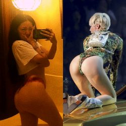 Noah And Miley Cyrus. Ass Sisters! 🍑 🔥
