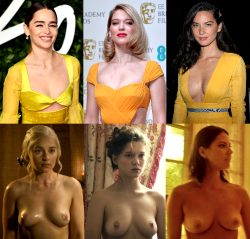 Red Carpet On/Off : Emilia Clarke, Lea Seydoux & Olivia Munn