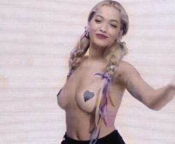 Rita Ora Blowing Kisses