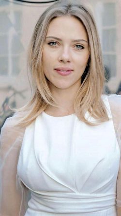 Scarlett Johansson- Angel In White