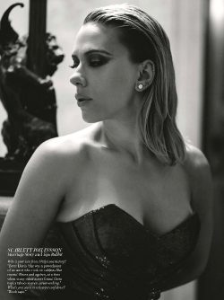 Scarlett Johansson For Vogue UK