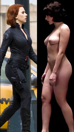 Scarlett Johansson With Or Without Clothes?
