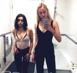 Sophie Turner And Maisie Williams