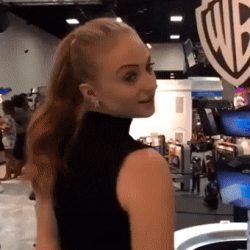 Sophie Turner Checking You Out