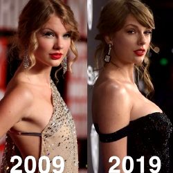 Taylor Swift 10 Years Apart