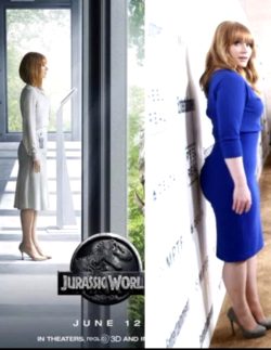 They Had To Photoshop Bryce Dallas Howard’s Booty For The Jurassic Park Promo Ads