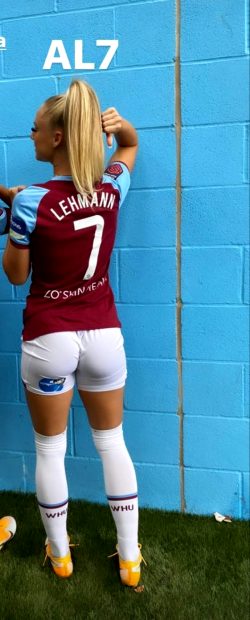 West Ham Player Alisha Lehmann